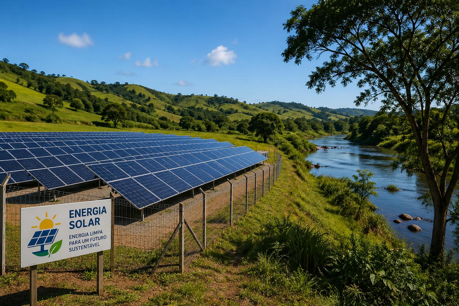 Emater-MG inicia instalação de energia solar em propriedades rurais atingidas no rio Doce