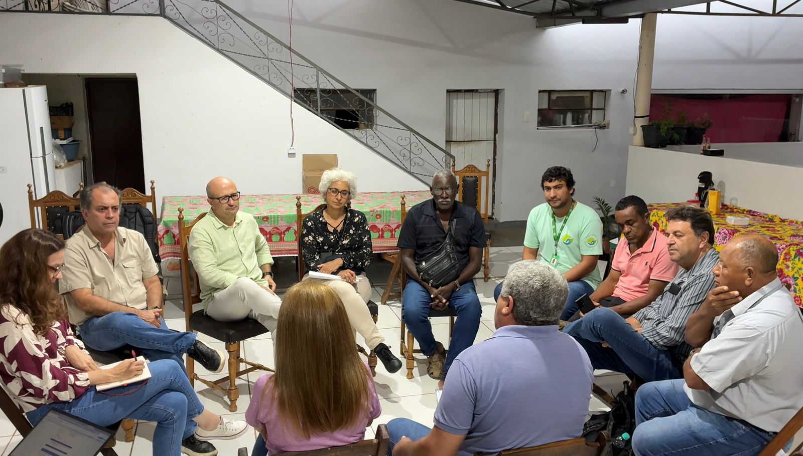 Pessoas atingidas apresentam realidade do território a consultores do Banco Mundial