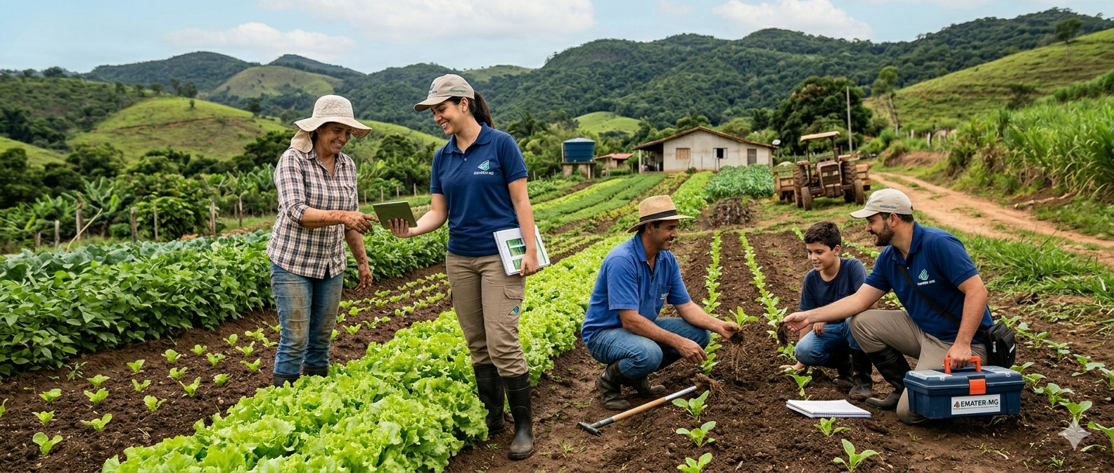 Agricultores familiares da Bacia do Rio Doce devem receber apoio em novo projeto de assistência técnica da Emater