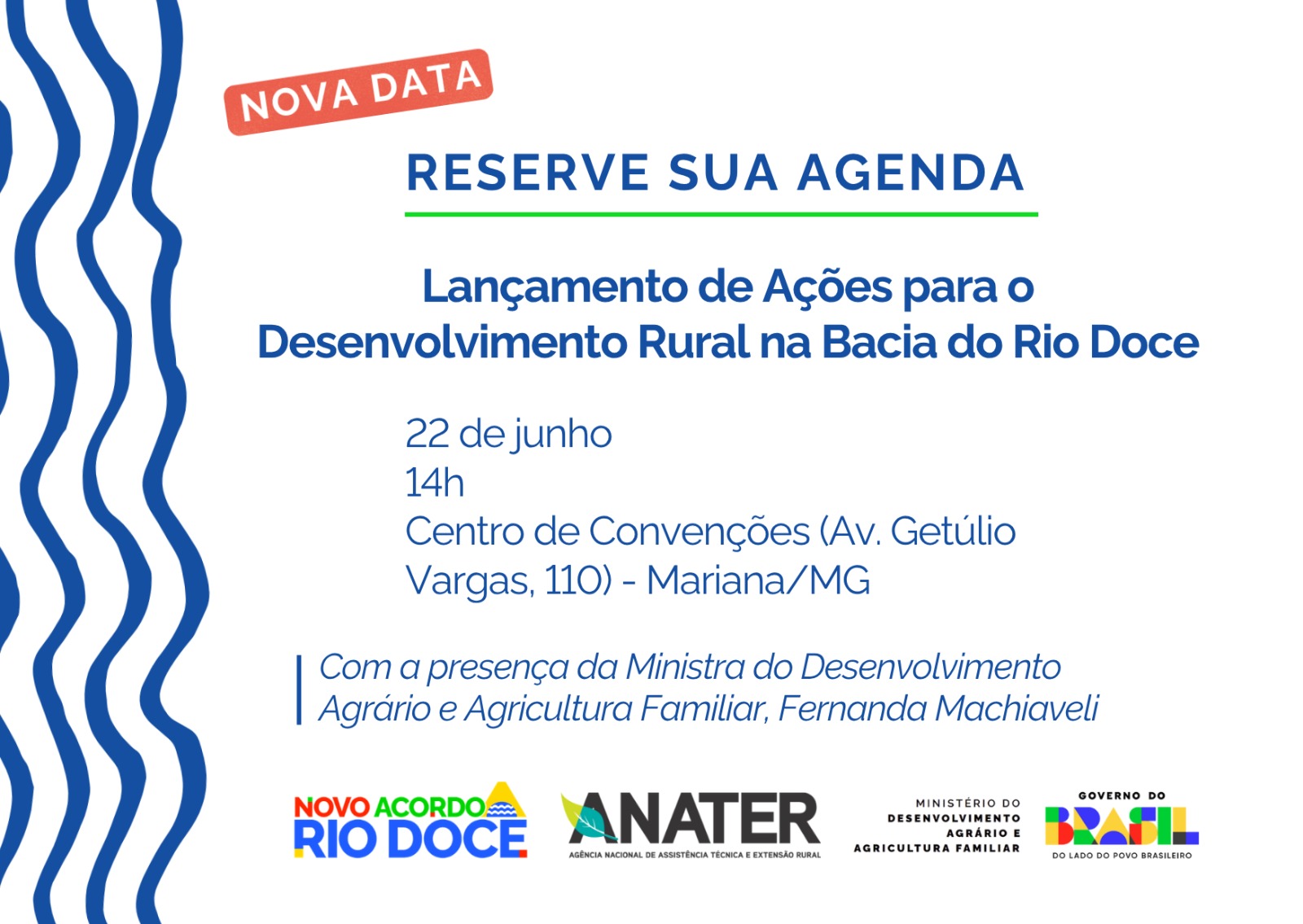 Lançamento de Ações para o Desenvolvimento Rural na Bacia do Rio Doce