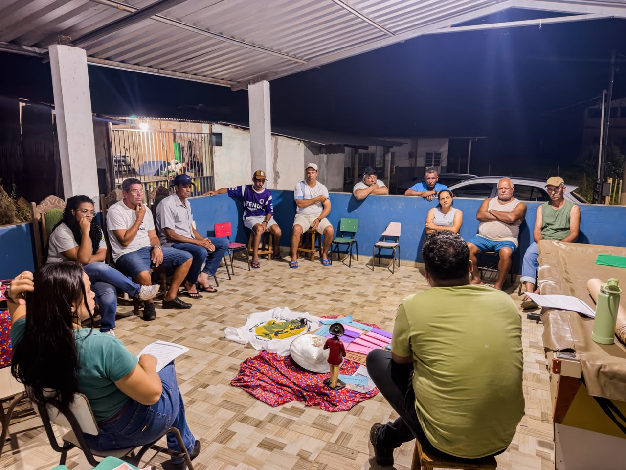 Matadouro marca início da construção do Protocolo de Consulta com faiscadores tradicionais